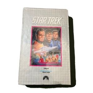Star Trek The Collectors Edition Cats Paw/Shore Leave-SEALED VHS